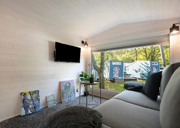 Tiny House Nr 4 Сasa de vacaciones Schwielowsee